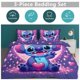 thumbnail image 5 of Stitch Print Bedding Set Pattern Duvet Cove Set 3 Pieces 1 Quilt Cover And 2 Pillowcases for Women Men Teens, 5 of 5