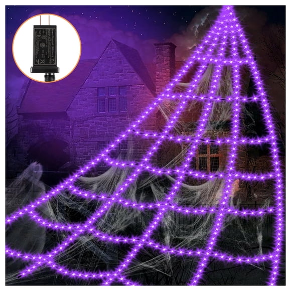 Luces de Telaraña VITI 5 m Impermeables 550 LED 8 Modos