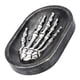 thumbnail image 3 of Resina Mano Esqueleto Baño Ducha Bandeja De Jabón Plato Soporte De Almacenamiento Placa Negro, 3 of 5