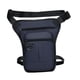 thumbnail image 4 of Bolso de muslo para hombre, bolso de cinturón, bolso de motocicleta, múltiples bolsillos, bolso de muslo portátil versátil, bolso multiusos para sende Azul, 4 of 5