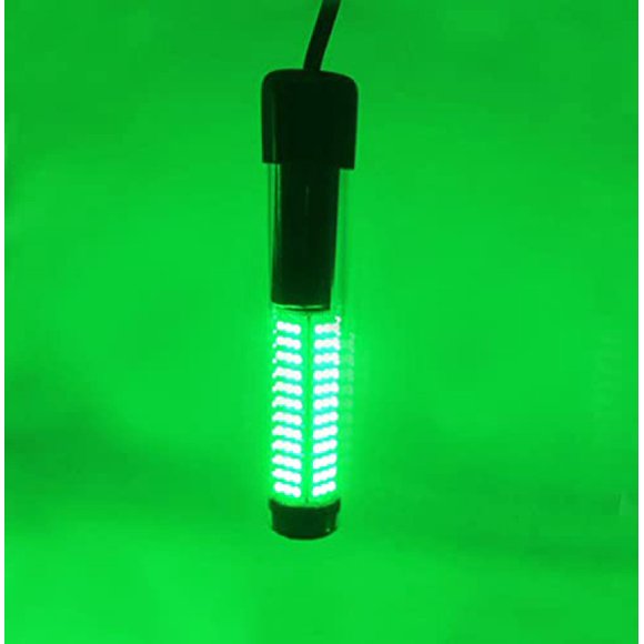 Luz de pesca submarina SAMDO 12V 180 LED 1080 lúmenes verde