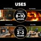 thumbnail image 2 of Bloques de combustible de madera dura Envi de Firewood Central, paquete de 3, natural, 2 of 6