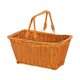thumbnail image 1 of Cesta De Picnic Cesta Tejida De Mimbre De Imitación Resistente Para Senderismo Al Aire Libre Jardín 23 Cm X 12,5 Cm X 14 Cm, 1 of 5
