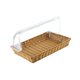 thumbnail image 5 of IMITACIÓN Rattan Woven Ban Cesta De Fruta Fiesta De Picnic De Verduras 42CMX28CMX26CM, 5 of 5