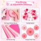 thumbnail image 5 of Bandera Danadia 3D Feliz Cumpleaños Rosa Preensamblada, 5 of 9