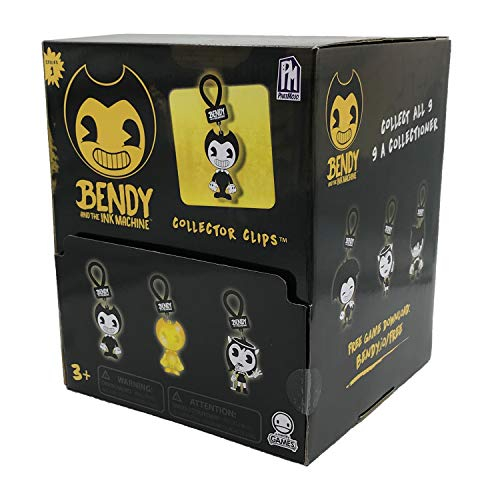 Bendy And The Ink Machine - Clips De Coleccionista Para Bolsa Ciega Bendy (Licencia Oficial)