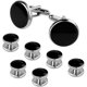 thumbnail image 2 of Set de gemelos y botones para esmoquin Tuxedo, 2 of 3