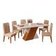 thumbnail image 1 of Comedor New Rubi Lia 6 Sillas Beige, 1 of 6