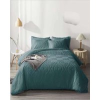 Tengfei - Cobertor Colcha Quilt De Verano Delgado No Acolchado King