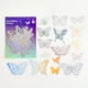 thumbnail image 4 of 90 pegatinas holográficas, brillantes, iridiscentes, de resina transparente, para álbumes de recortes, diarios, botellas de agua, manualidades de papel., 4 of 7