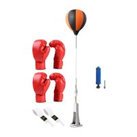 Magideal - Reacción De Boxeo Reflexión Bola Equipo De Entrenamiento Altura Ajustable Para Niños Adultos Boxeo De Boxeo Para Ejercicio De Acondicionamiento Físico Estilo D