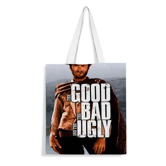 Cartera de Tela Desmarcar The Good, The Bad And The Ugly 40x40cm