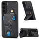 thumbnail image 5 of Funda Resistente para Samsung Galaxy S22 con Tarjetero y Soporte, Diseño Magnético Negro, 5 of 5