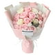 thumbnail image 5 of Ramo De Rosas, Caja De Flores De Jabón, Arte De Cumpleaños, Novia, Decoración Del Hogar, Rosa Claro, 5 of 5