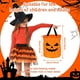 thumbnail image 2 of Halloween Trick Or Treat Bags LED Light Up Candy Bag Tote Bag Candy Storage Bucket Reusable Thanksgiving Gift Basket Kids Gift, 2 of 4