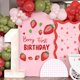 thumbnail image 1 of Pegatinas decorativas para el primer cumpleaños de Newleafly Berry para niñas, 1 of 7