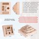 thumbnail image 2 of Pinch Block Climbing TWO STONES Pinch Block Grip Strength, 2 of 6