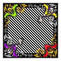 Rival - Pañuelo Bandana Semi Satinado Estampado Isaline