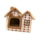thumbnail image 2 of Cama Para Dormir Para Gatos Cojín Transpirable Antideslizante Lavable Accesorios Para Gatos Marrón, 2 of 5