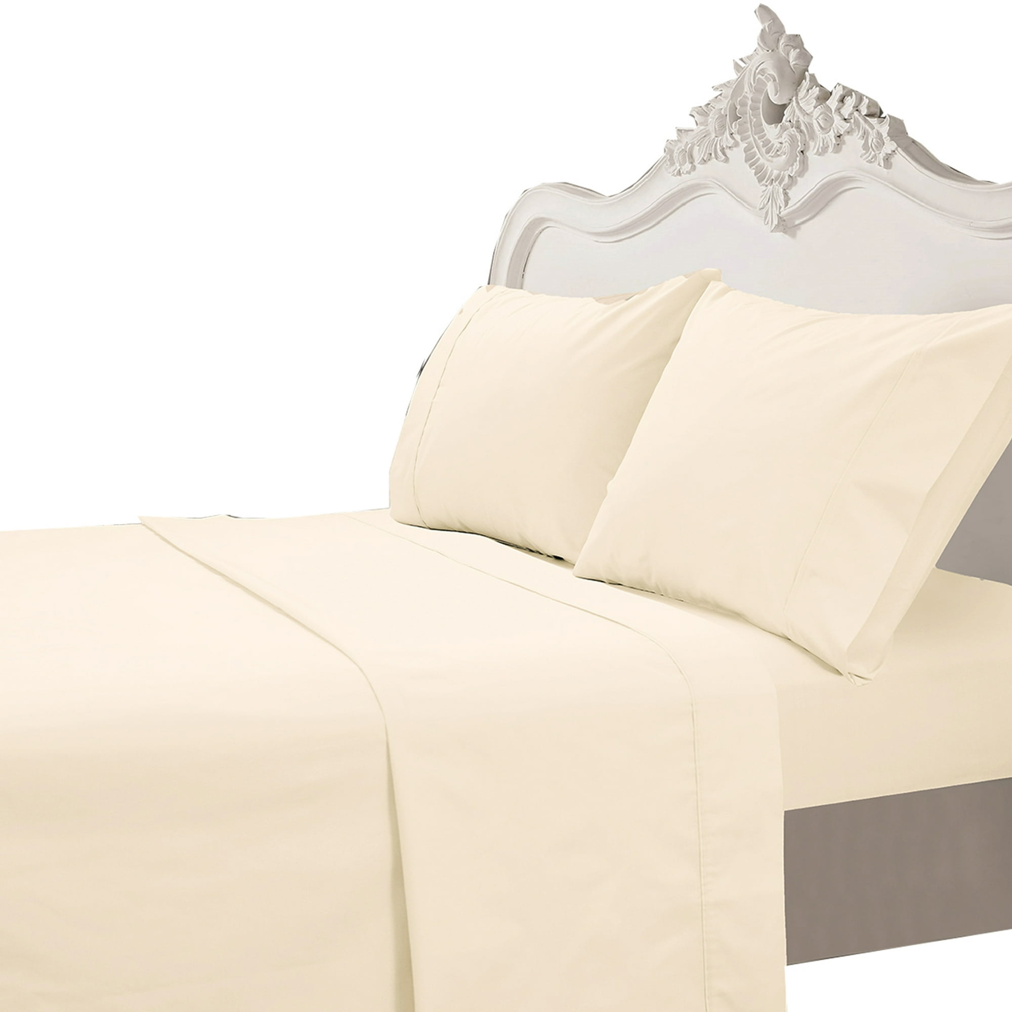 Mallorca - Juego De Sábanas T200 Lisa Cruda 1,5 Pzas