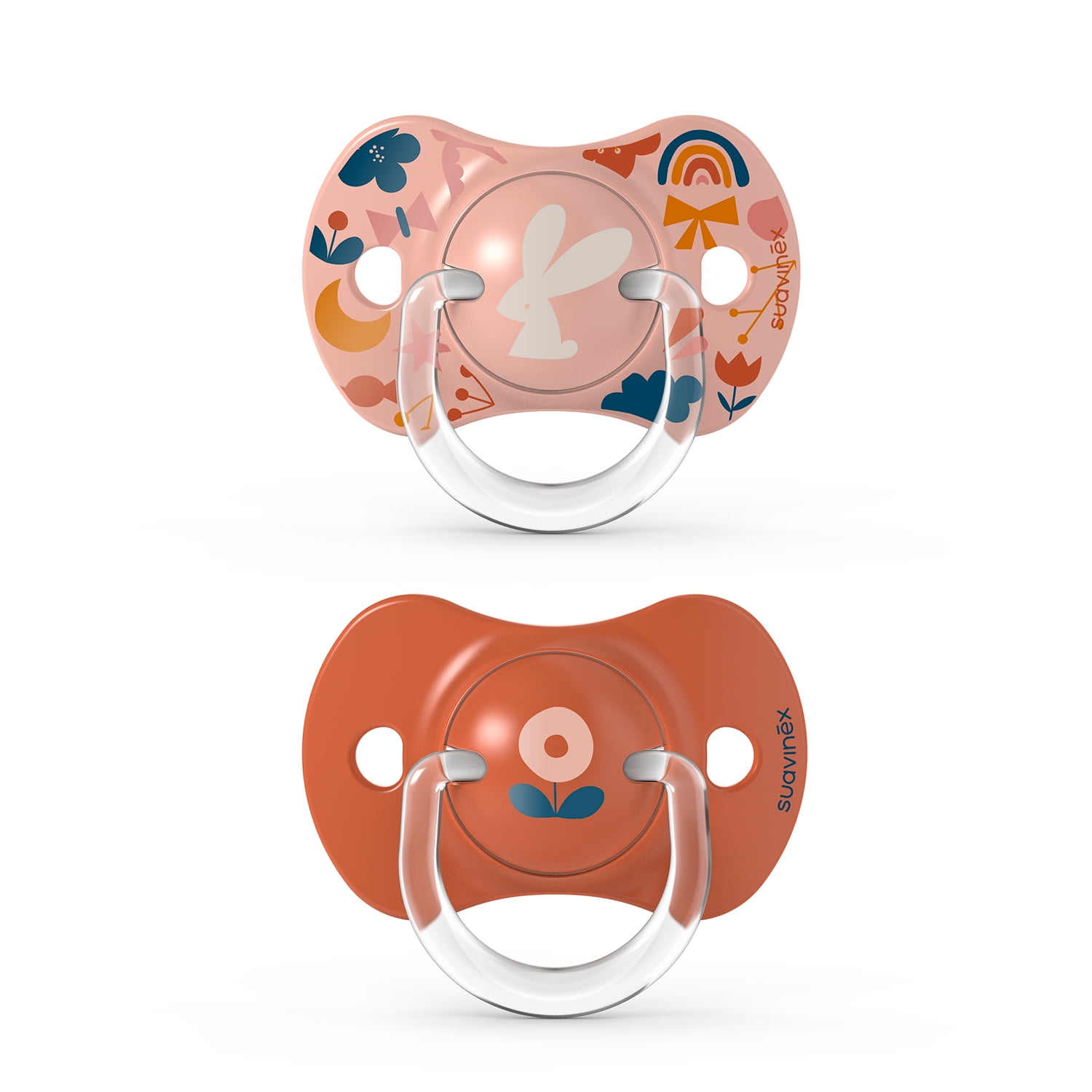 Suavinex - Chupete Fisiologico Silicona Sx Pro +18 Meses Forest Rs 2un