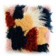 thumbnail image 1 of Cojín Plutus Brands Fanciful Boho de piel sintética con forma de animal, 40 x 40 cm, 1 of 3