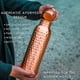 thumbnail image 5 of Botella de agua de cobre Kosdeg, 1 litro, cobre puro ayurvédico martillado, 5 of 9