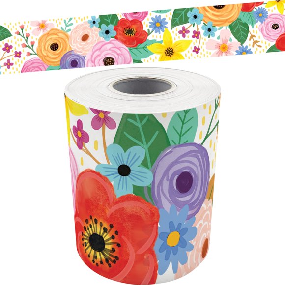 Cinta decorativa de flores silvestres 15 m – Teacher Created Resources