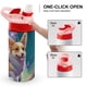 thumbnail image 4 of CorgiBotella de Agua con Tapa Pop Top de Un Toque, Acero Inoxidable, a Prueba de Fugas, para Deportes, Botella Infantil rosa 12 oz, 4 of 6