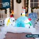 thumbnail image 2 of Joiedomi inflable para Navidad, polo norte, 6 pies con LED, 2 of 9