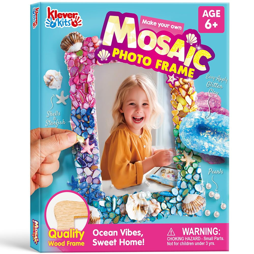 Klever Kits - Kits De Manualidades Con Marcos De Fotos En Mosaico Klever Para Niños Mayores De 6 Años