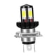 thumbnail image 2 of Bombillas Para Faros Delanteros De Motocicleta LED Hi Lo Haz 6000K Blanco H4, 2 of 5