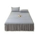 thumbnail image 1 of Faldón De Cama Con Volado Protector De Base De Cama Plaza Y Media 06, 1 of 5