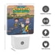 thumbnail image 2 of Los Thornberrys Salvajes Luz nocturna LED con sensor de anochecer a amanecer para dormitorio, baño, pasillo, escaleras - Lámpara LED nocturna de enchufe, 0.5W - 1 pieza, 2 of 6