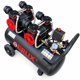 thumbnail image 2 of Compresor De Aire 50 Litros / Libre De Aceite | 1200w Doble Motor | 8 Bar | 220V | Negro 50hz Monofásica, 2 of 6