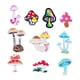 thumbnail image 3 of 10 piezas de parches de setas para planchar, parches de impresión de insignias, parches bordados, pegatinas de tela para sombrero, manualidades, bolsa, 3 of 5