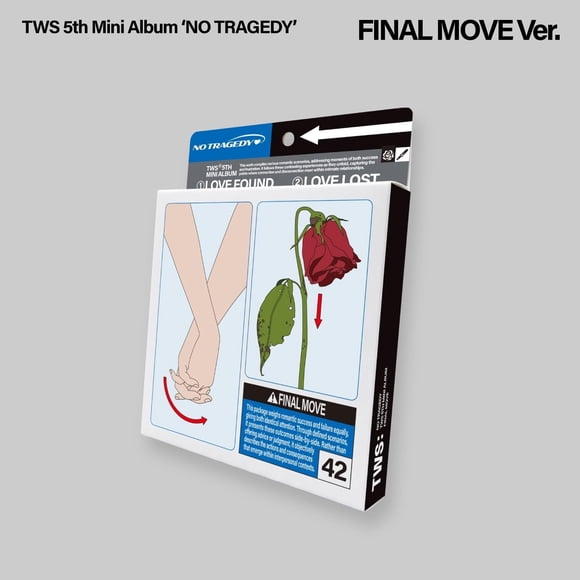 Mini Álbum INTERSCOPE TWS NO TRAGEDY Versión FINAL MOVE