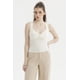 thumbnail image 5 of Polera Mujer Escote Corazón Beige, 5 of 8