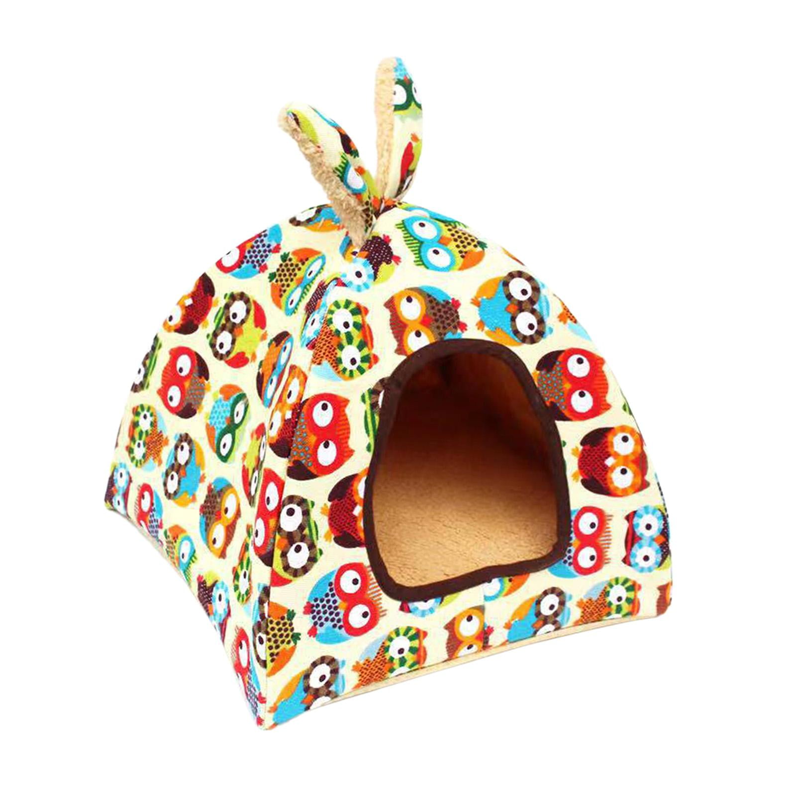 Ioensy - Nido De Gato, Cojín Interior Suave, Cama Para Perro Y Gato, Pomerania, Gatito, Perro, Búho L