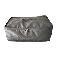 Magideal - Organizador De Equipaje Portátil, Bolsas De Almacenamiento De Viaje, Organizador De Equipaje De Viaje, Bolsa De Almacenamiento De Maleta, Para Acampar Gris