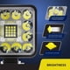 thumbnail image 2 of Luces Foco Neblinero Led 84w 4x4 Auto Moto Camion Cuadrado, 2 of 2