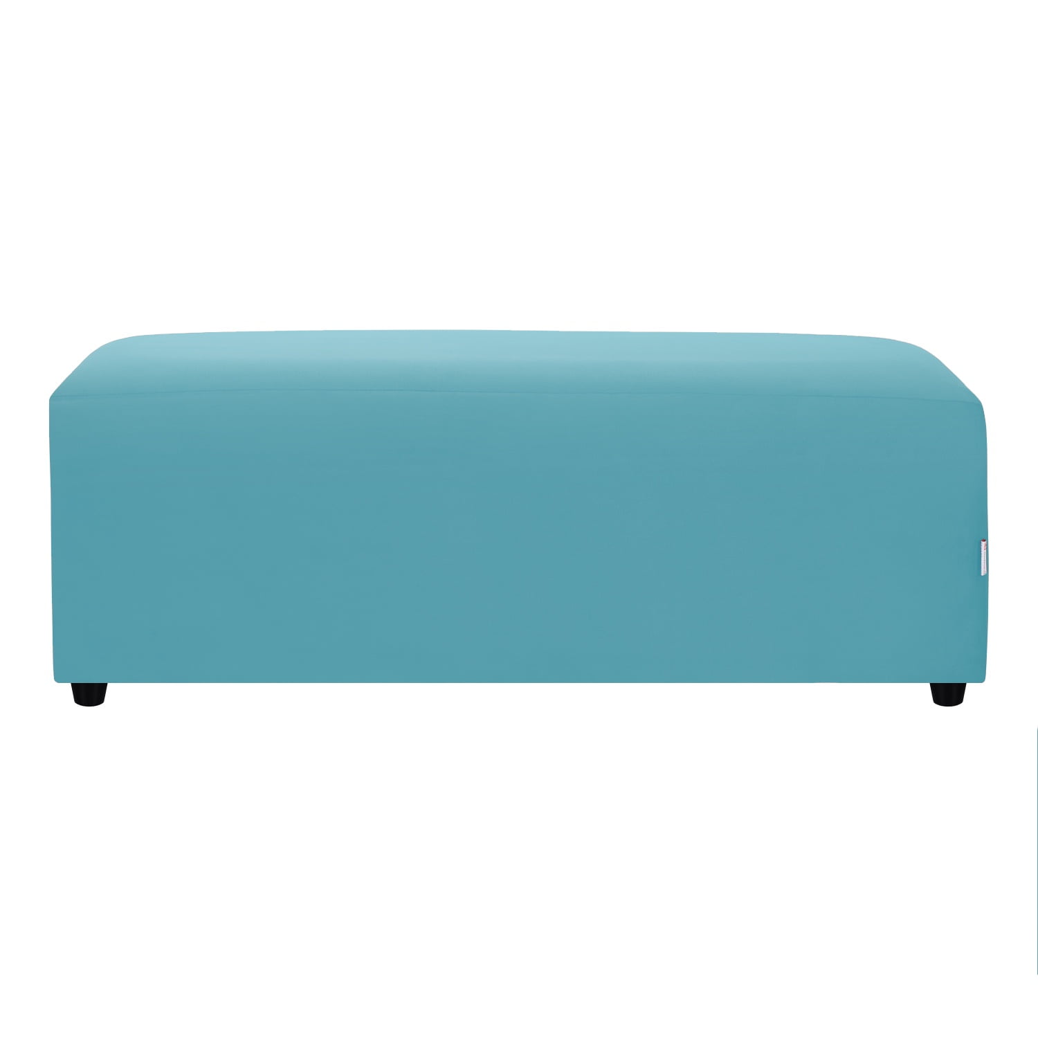 Bodevir - Banqueta Cali 3c Felpa 30 Turquesa