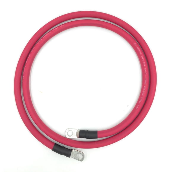 Cable De Batería End Game 4 Awg 1 8 M Rojo De Cobre