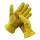 thumbnail image 3 of Hombres motocicleta cuero de vaca piel amarilla carreras motociclista Biker guantes M, 3 of 3