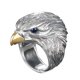 thumbnail image 1 of Anillo Con Forma De Cabeza De Pájaro, Estilo Gótico, Ajustable Y Moderno, Ideal Como Regalo Para Ni?os Y Hombres., 1 of 5