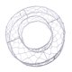 thumbnail image 5 of alfabeto hierro alambre guirnalda marco suculento olla metal plantador planta titular o, 5 of 5