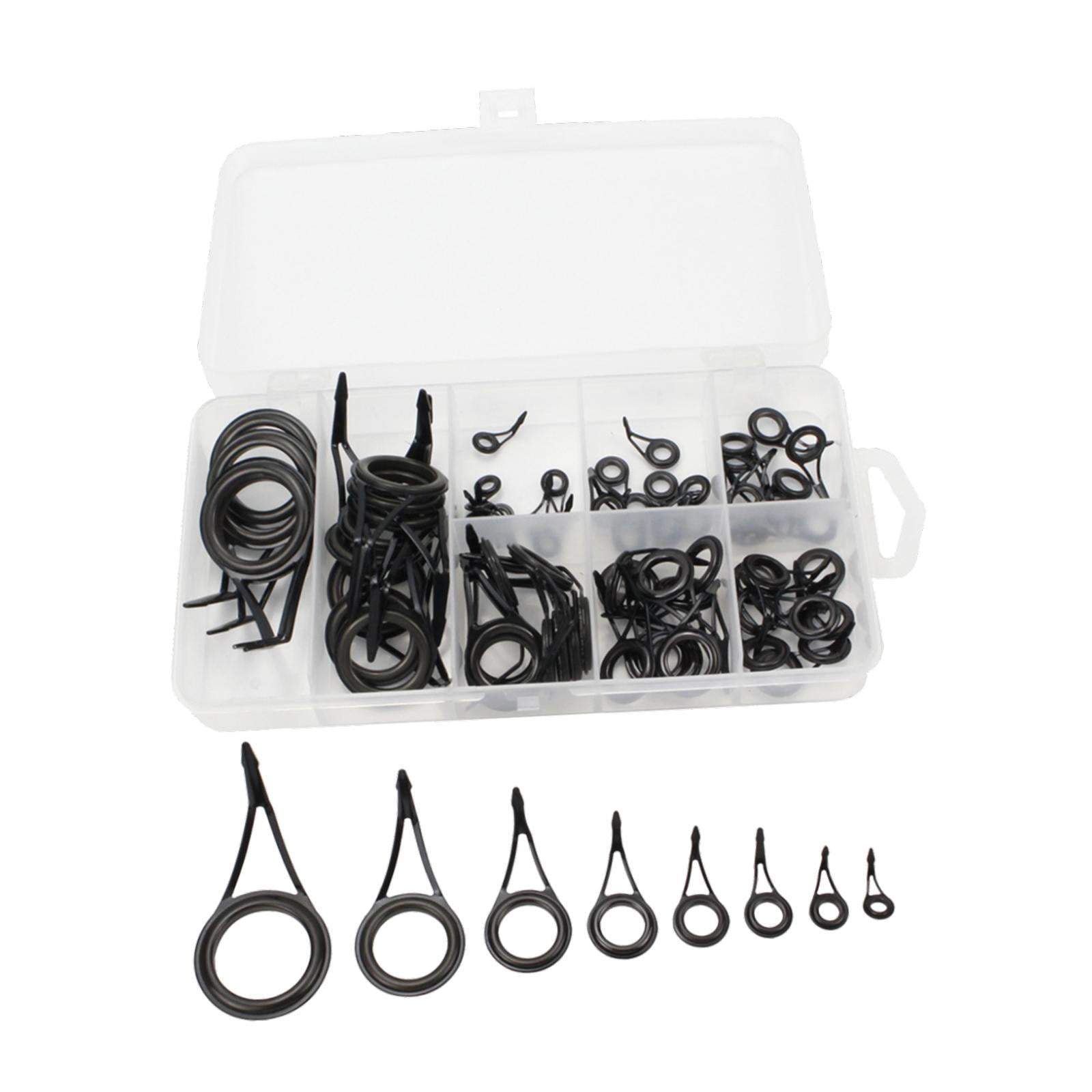 Ioensy - Juego De 75 Guías Para Cañas De Pescar, Piezas Para Entusiastas De La Pesca Con Caña