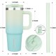 thumbnail image 3 of Vasos aislantes BJPKPK de acero inoxidable de 900 ml con asa, 3 of 6