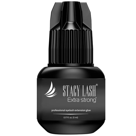 Pegamento para extensiones de pestañas Stacy Lash Extra Strong, 5 ml, 0,5 a 1 s, seco