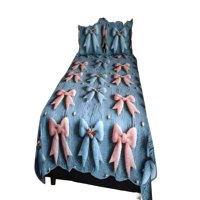 Genérico - Cubrecama De Verano 3D Plaza Y Media 180 X 230 Cm V10